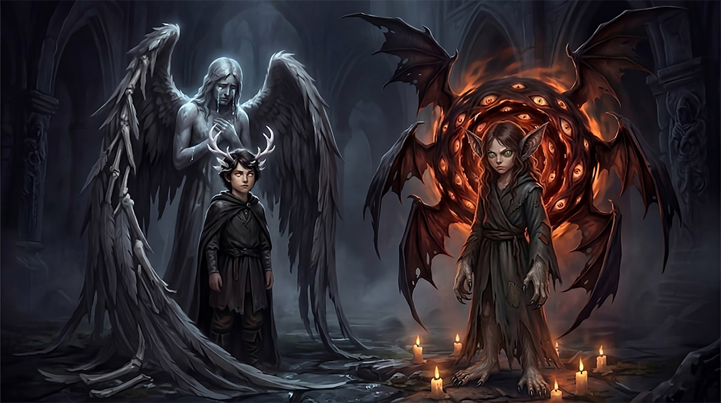 Enfant Maudit Illustration